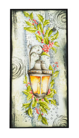 SL Clear Stamp Winter Music Grunge Collection 148x105x3mm 5 PC nr.315