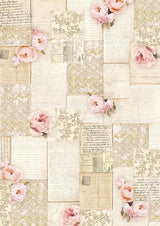 Tissue Paper A4 6/Pkg A Timeless Love