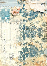Tissue Paper A4 6/Pkg French Blue