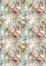 Tissue Paper A4 6/Pkg My Secret Garden