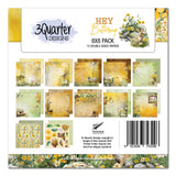 3Quarter Designs Hey Buttercup 8x8 Paper Pack