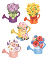 Easy 3D - Flowers in Watering Cans