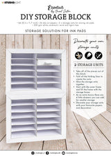 HEN DIY Storage Block Ink Units Essentials 210x294x5mm 24 SH nr.57