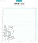 HEN Cutting Dies Long Botanical Twigs Natures Dream 103x142x1mm 8 PC nr.707