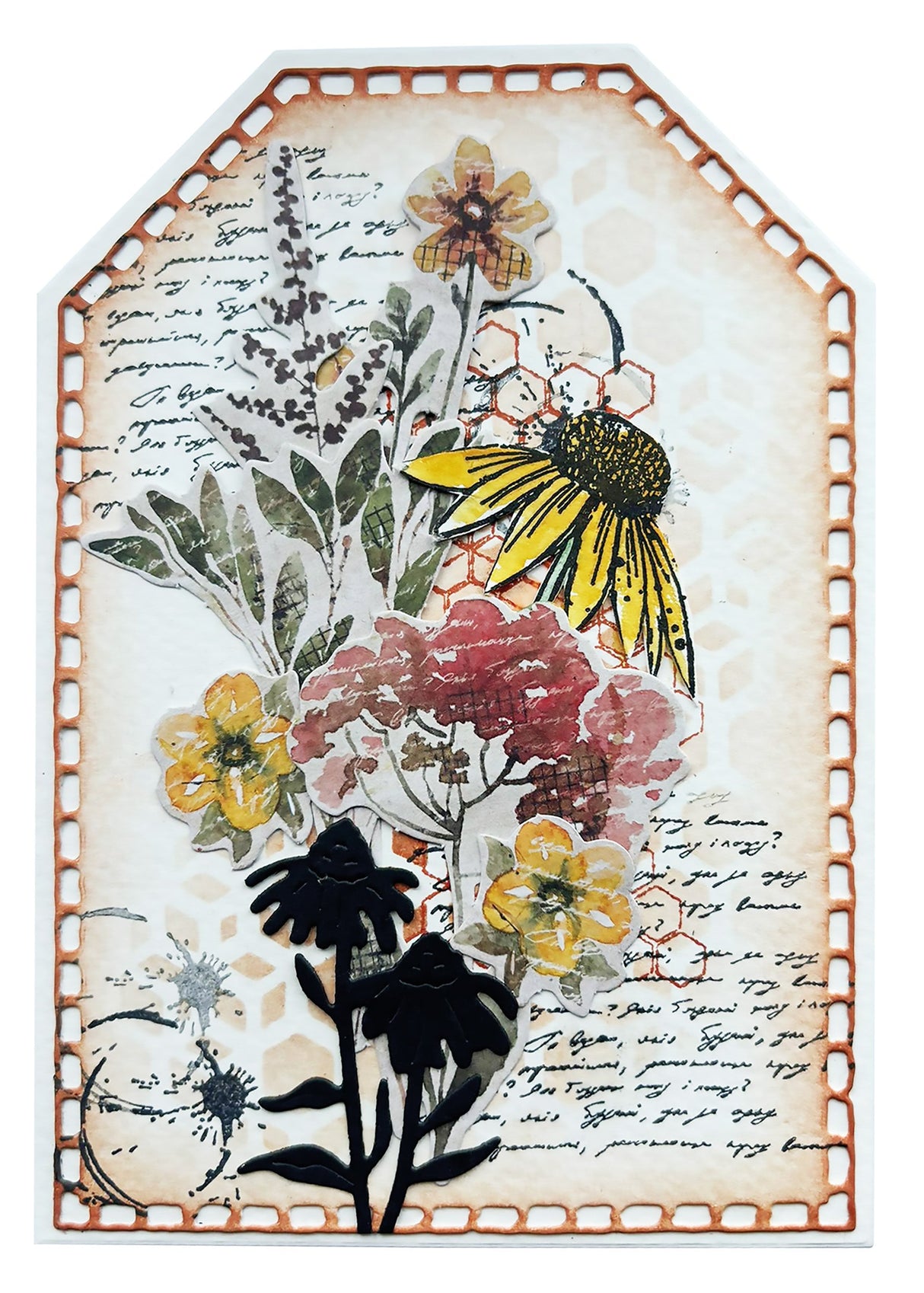 HE Die-Cut Paper Pad Paper Elements Sweet Bee Memories 20 SH