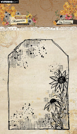 HE Clear Stamp Tag Florals Sweet Bee Memories 1 PC