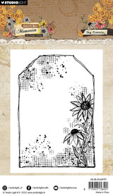 HE Clear Stamp Tag Florals Sweet Bee Memories 1 PC