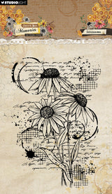 HE Clear Stamp Echinacea Sweet Bee Memories 1 PC