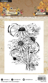 HE Clear Stamp Echinacea Sweet Bee Memories 1 PC