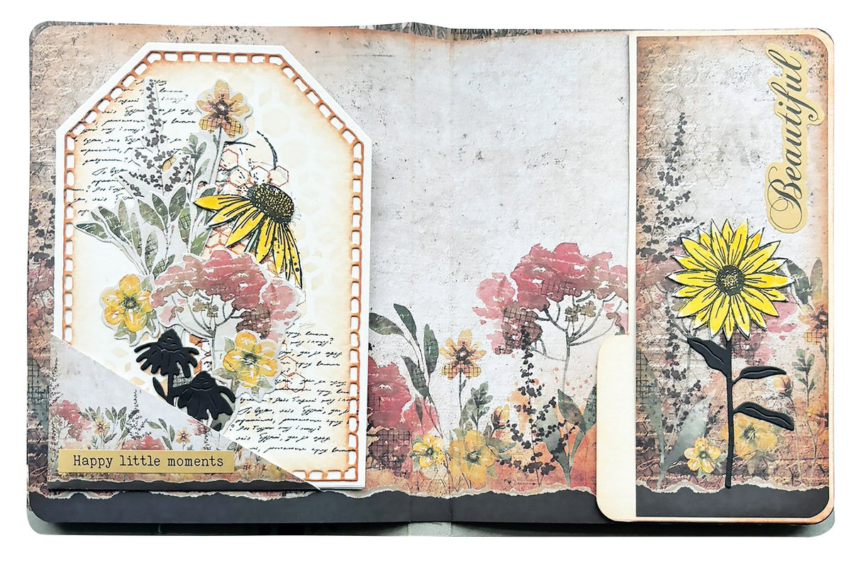 HE Die-Cut Paper Pad Paper Elements Sweet Bee Memories 20 SH