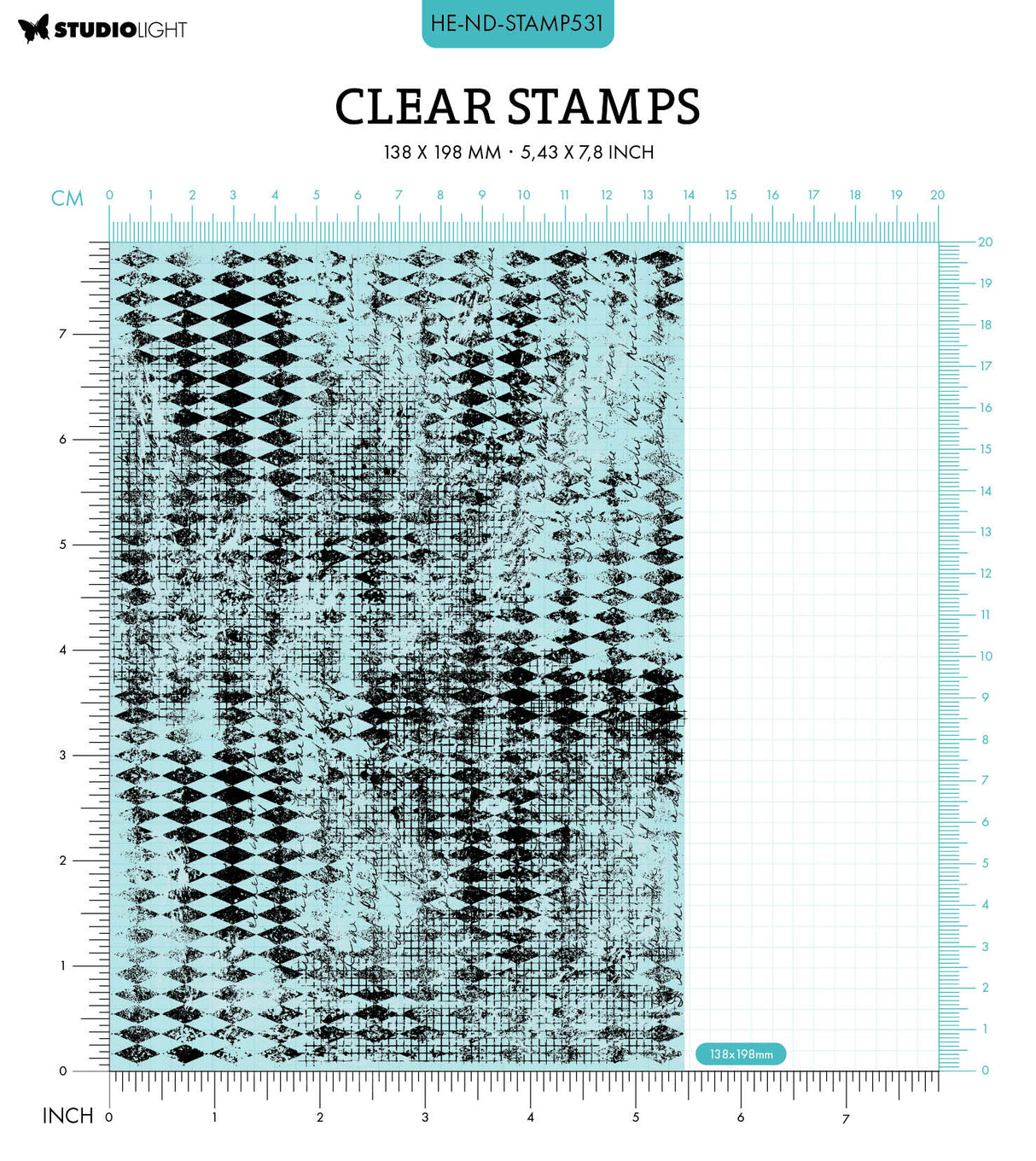 HEN Clear Stamp Behind The Scenes Natures Dream 138x198x1mm 1 PC nr.531