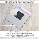 Square Masquerade Stencil