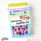 Tea Time Sentiment Stamps