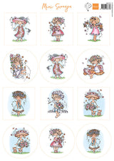 Marianne Design A4 Cutting Sheet - Hetty's Mini's - Summer Snoesjes
