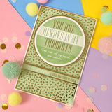 Hunkydory Humour Topper Sheet - Just to Say...