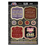 Hunkydory Humour Topper Sheet - Treat Yourself