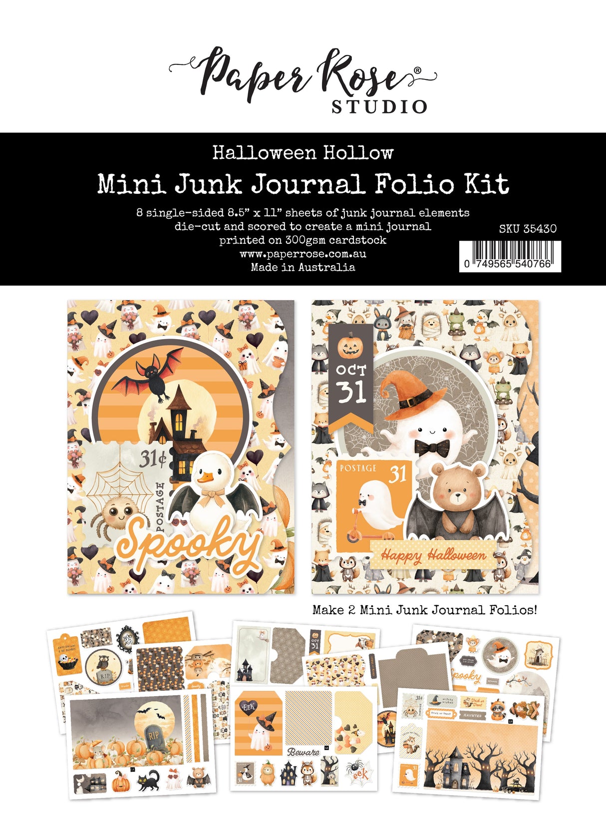 Halloween Hollow Mini Folio Kit 35430