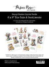 Happy Easter Quick Cards Die Cuts & Sentiments 31776