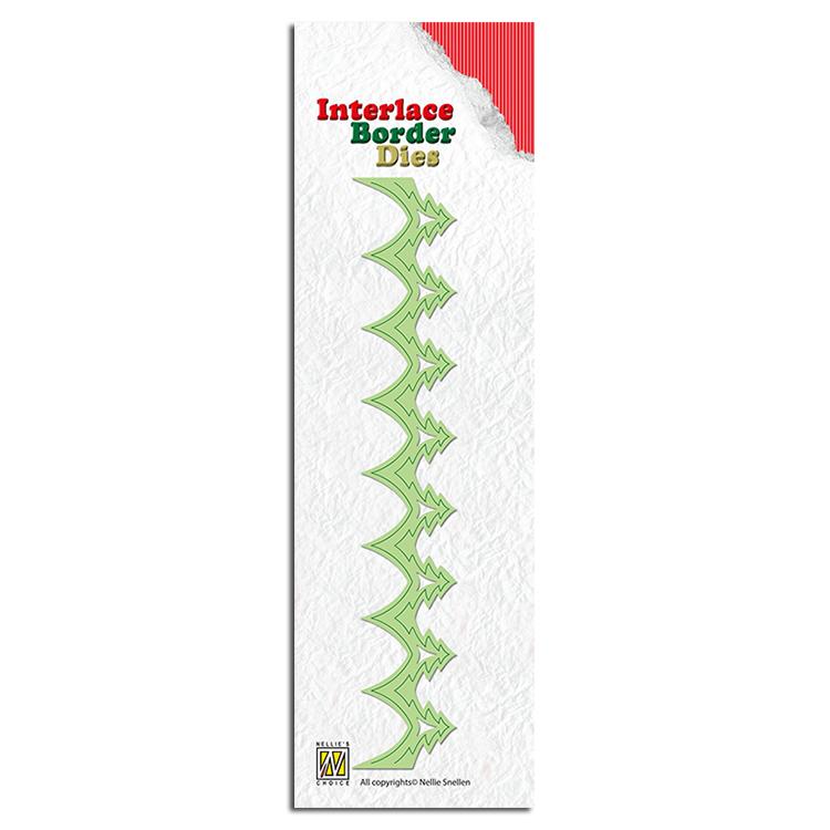 Interlace Border Dies - Christmas Trees