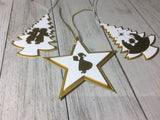 Pin It Nellie's Choice Nested Die Duo - Tree and Star - 10 Dies Total