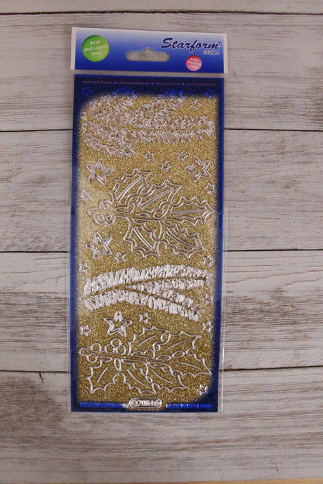 Deco Stickers - Pine/Holly Branches