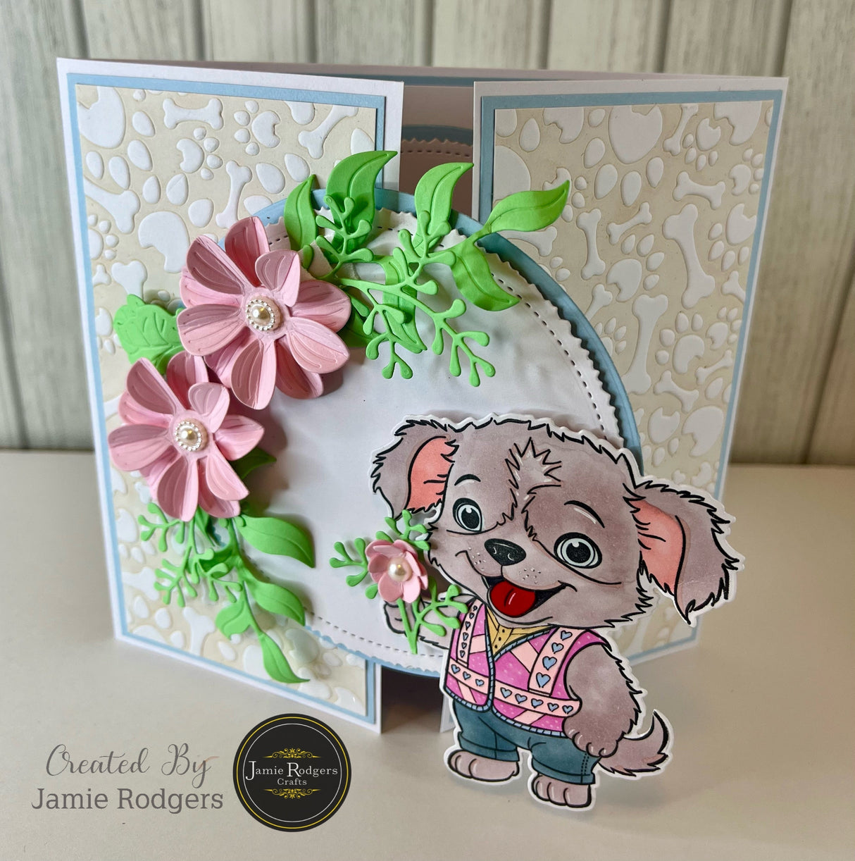 Jamie Rodgers Crafts - Entwined Leaves Die Set