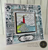 Jamie Rodgers Crafts Lighthouse A6 Clear Stamp Set
