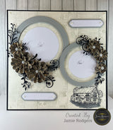 Jamie Rodgers Crafts Newsprint - Days Gone By DL Clear Stamp Set
