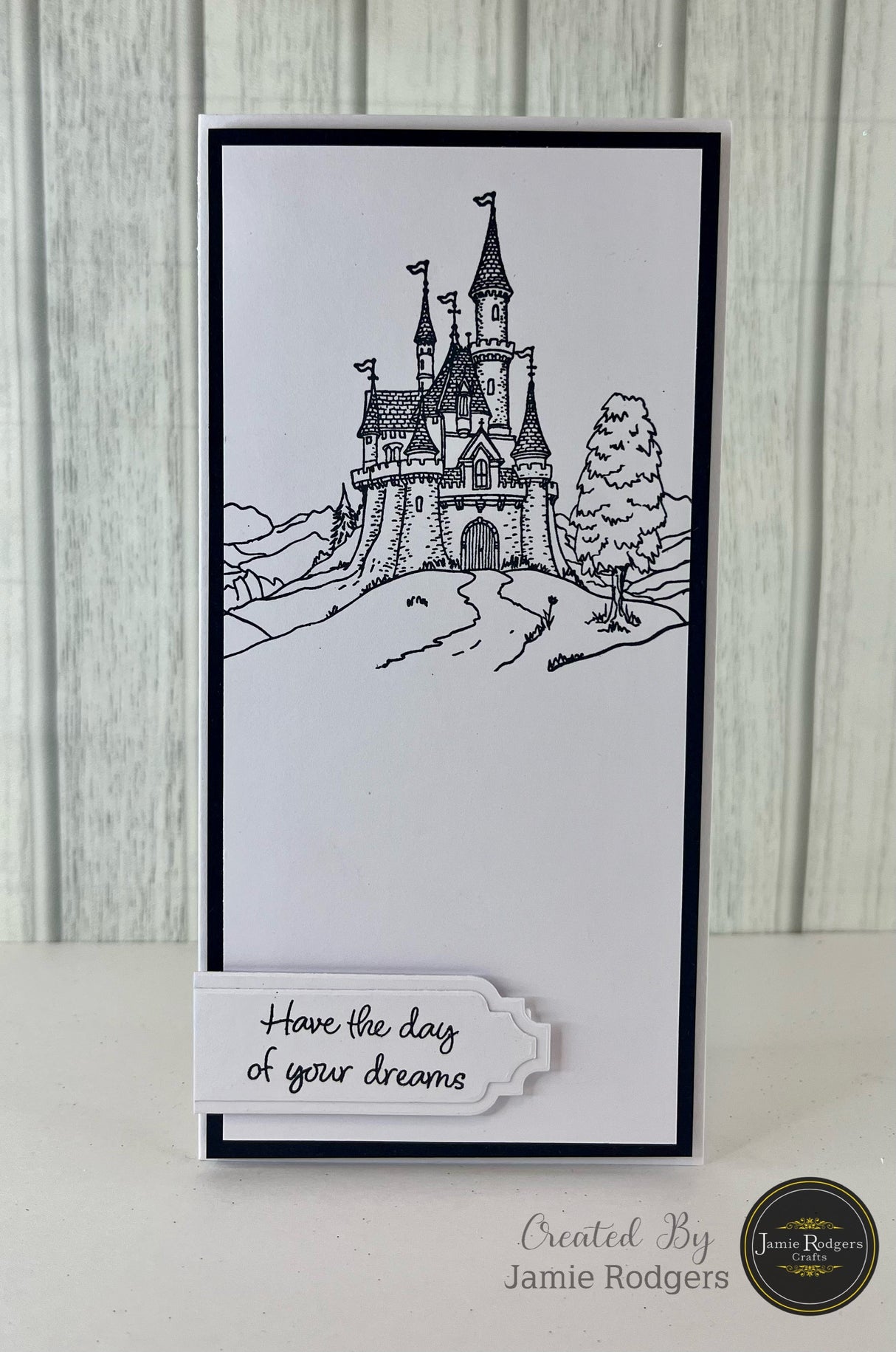 Jamie Rodgers Crafts Fairytale Castle A6 Clear Stamp Set