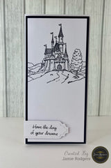Jamie Rodgers Crafts Fairytale Castle A6 Clear Stamp Set