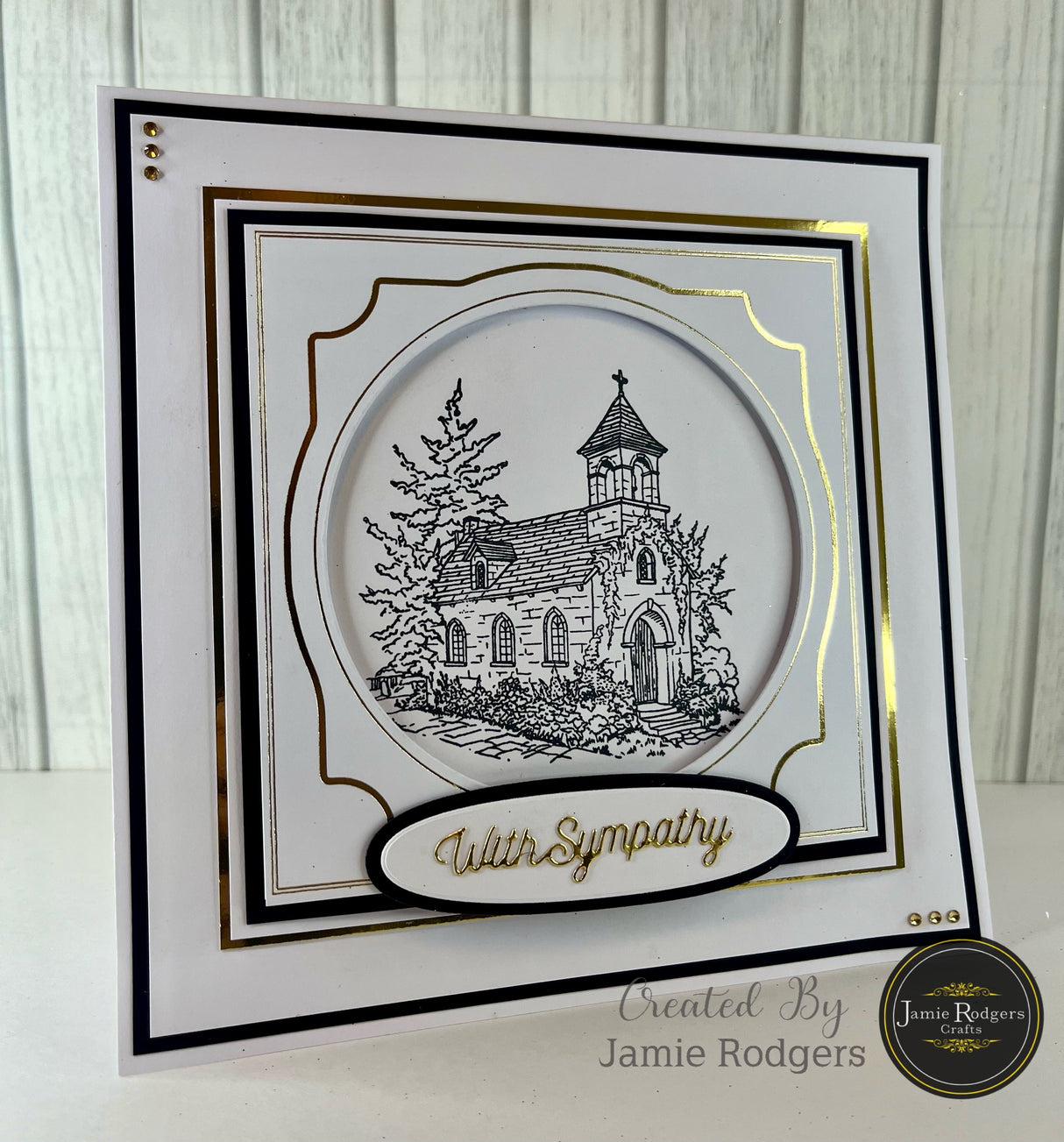 Jamie Rodgers Crafts Church A6 Clear Stamp Set