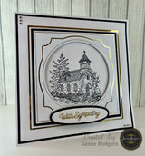 Jamie Rodgers Crafts Church A6 Clear Stamp Set