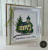 Jamie Rodgers Crafts Church A6 Clear Stamp Set