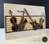 Jamie Rodgers Crafts Saxophone Die Set