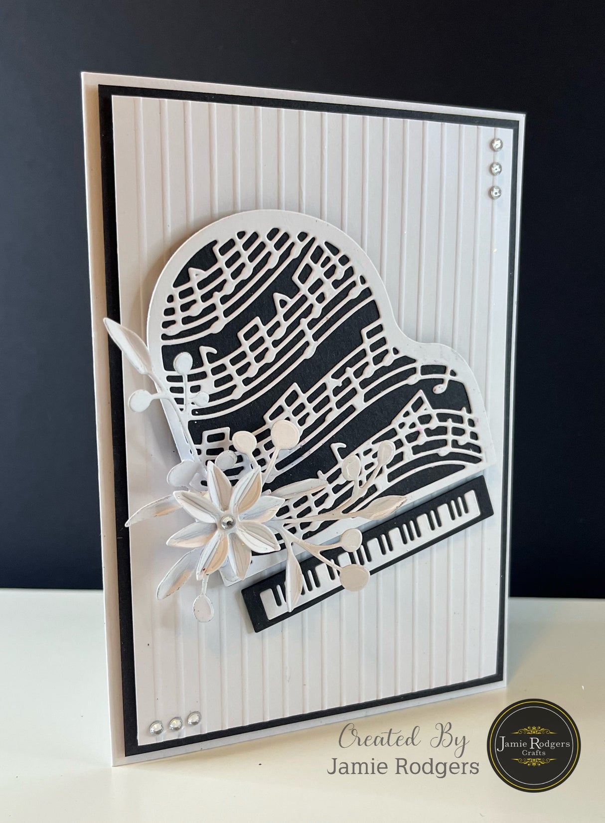 Jamie Rodgers Crafts Piano Die Set