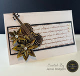 Jamie Rodgers Crafts Violin Die Set