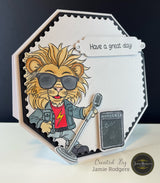 Jamie Rodgers Crafts Postage Octagons Die Set