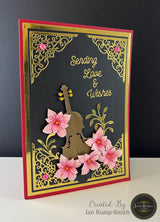 Jamie Rodgers Crafts Violin Die Set