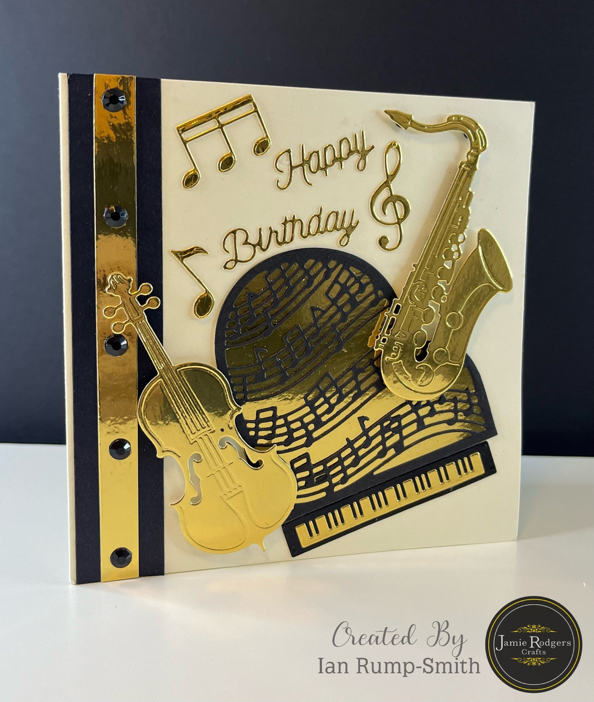 Jamie Rodgers Crafts Saxophone Die Set