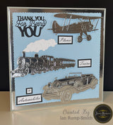Jamie Rodgers Crafts Biplane Die Set