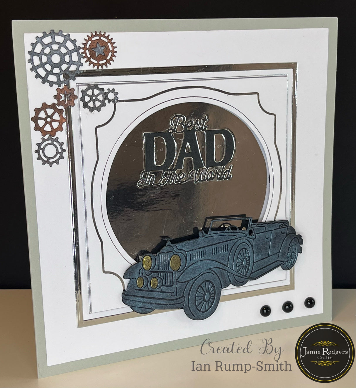 Jamie Rodgers Crafts Vintage Car Die Set