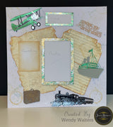 Jamie Rodgers Crafts Vintage Suitcases Die Set