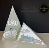 Jamie Rodgers Crafts Plain Isosceles Triangle Die Set