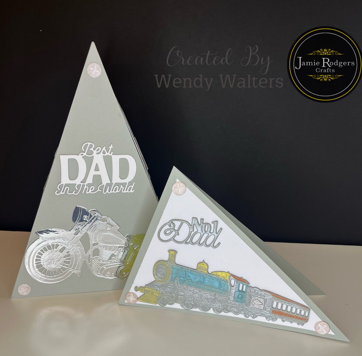 Jamie Rodgers Crafts Best Dad In The World Die Set