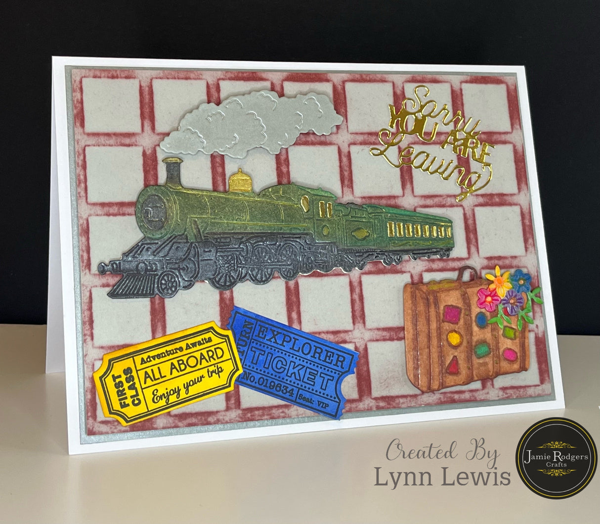 Jamie Rodgers Crafts Steam Train Die Set
