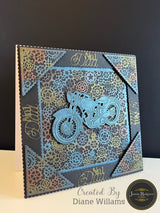 Jamie Rodgers Crafts Vintage Motorbike Die Set