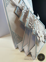 Jamie Rodgers Crafts Swirly Square Tile Die Set