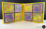 Jamie Rodgers Crafts Floral Square Tile Die Set