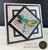 Jamie Rodgers Crafts Polka Dot Square Tile Die Set