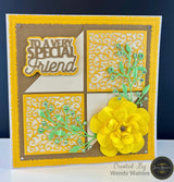 Jamie Rodgers Crafts Swirly Square Tile Die Set